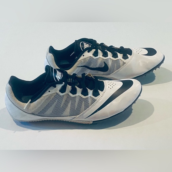 Nike Other - Nike Rival S 7 Sprint Track Spikes White Black Size 9